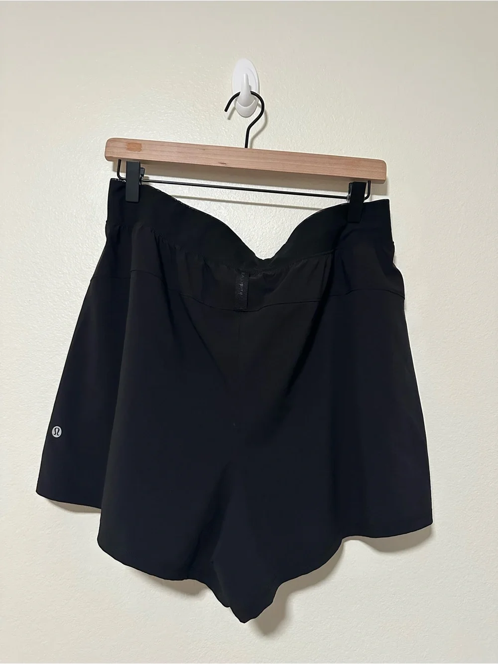 Lululemon Women's Black Drawstring Athletic Shorts